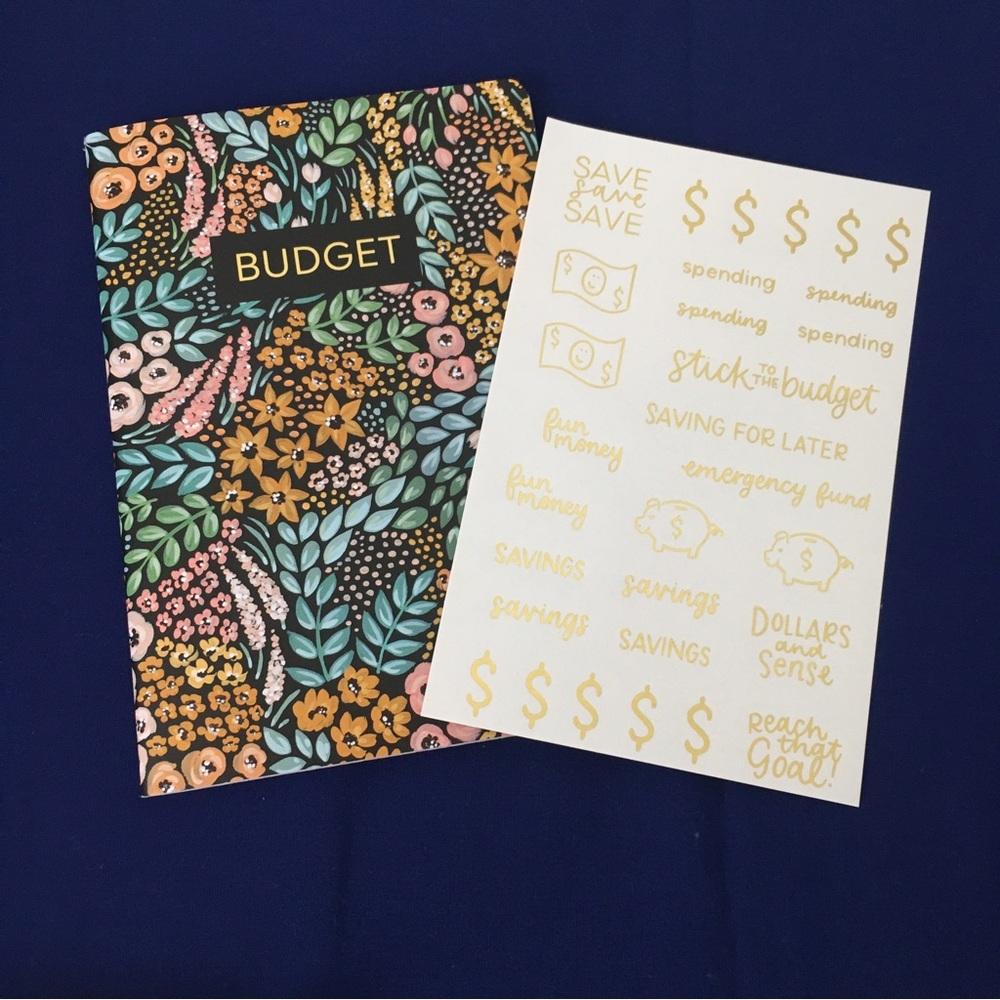 Budget Planner Notebook & Sticker Sheet Set - Picture 7 of 14